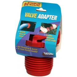EZ Coupler Valve Adapter, Red, Carded