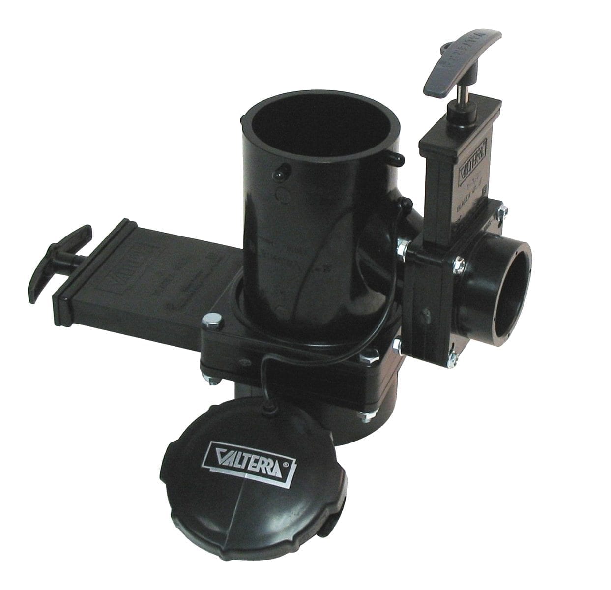 Valterra T1036 2-Way RV Waste Ell - 3" Bayonet With Rotating Flanges