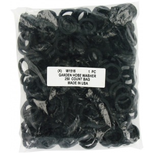 Hose Washers, Black, 250 Per Bag
